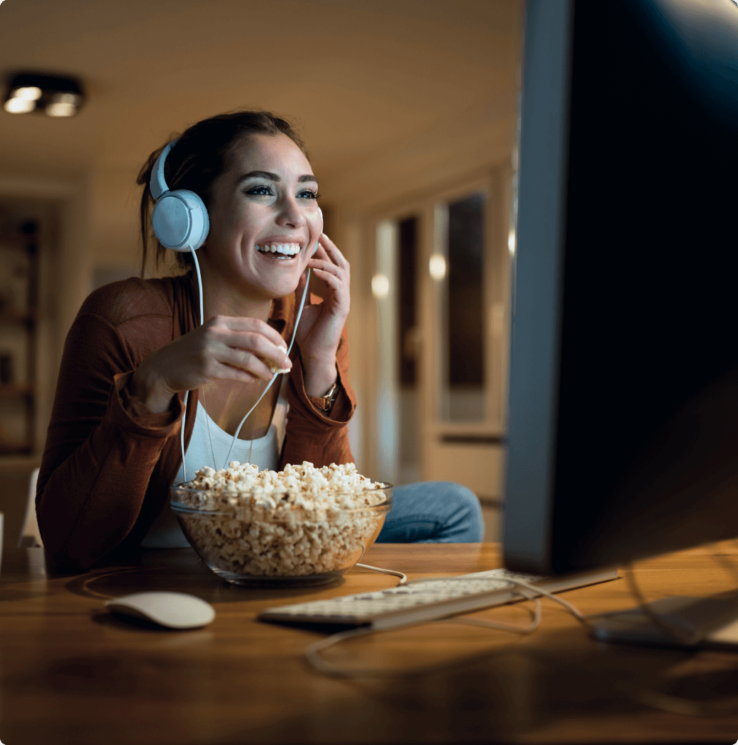 IPTV Smarters Pro Canada interface on a smart TV